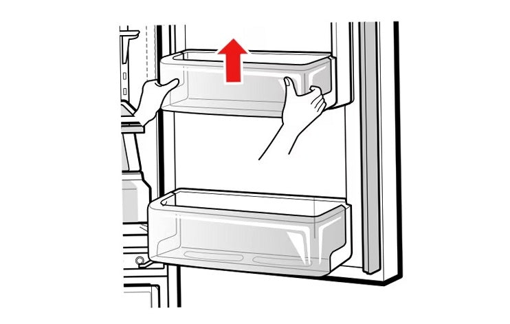 LG Refrigerator & Freezer Door Shelf Bin - MAN63948504