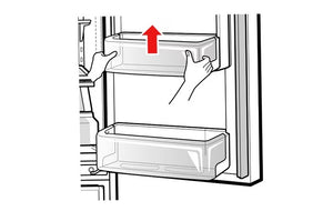 Bac de porte pour réfrigérateur et congélateur LG - MAN63948504