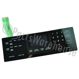 Membrane de carte de commande pour cuisinière, four et table de cuisson LG - MFM62480303