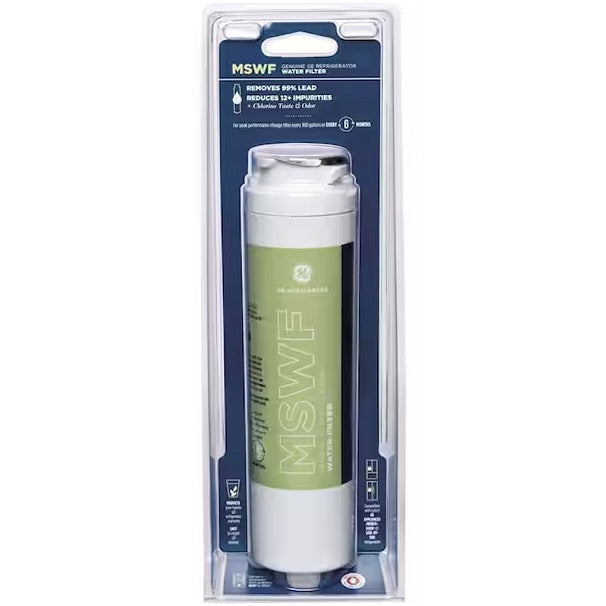 GE Refrigerator & Freezer Water Filter - MSWF, Replaces: MSWF3PK