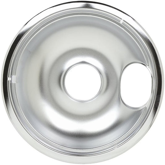 GE Range, Oven & Cooktop Drip Bowl (Chrome, 8 Inch) - PM32X113, Replaces: 8004