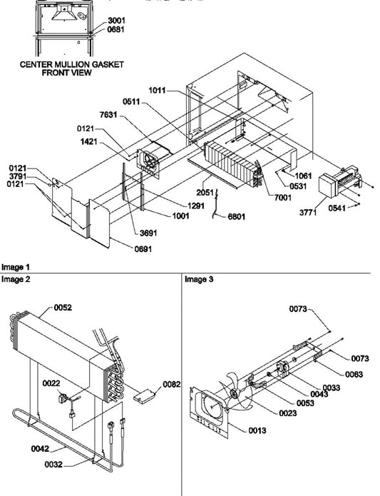 Whirlpool Refrigerator & Freezer Evaporator Fan Assembly - W10116797, Replaces: 4344391