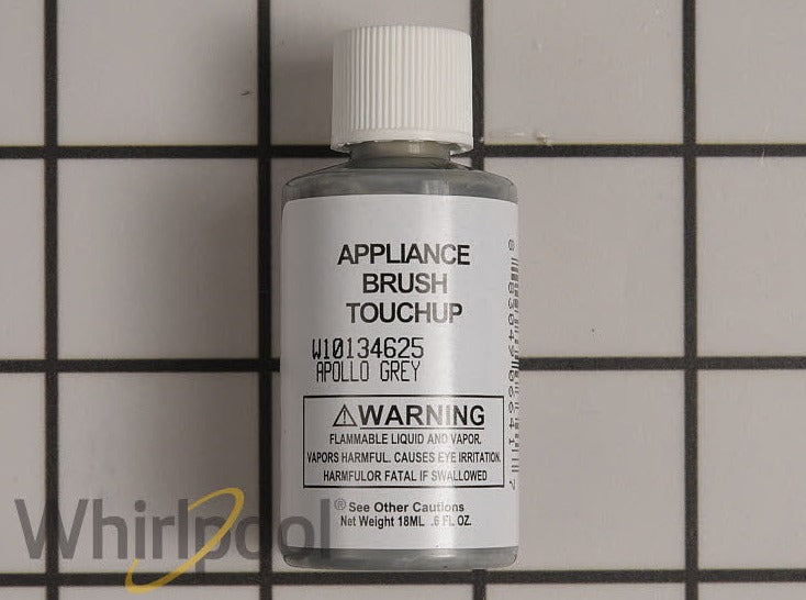 Whirlpool Touch Up Paint, Apollo Grey 0.6Oz OEM - W10134625