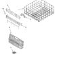 Whirlpool Dishwasher Lower Dishrack Assembly - W10134647, Replaces: 3377584