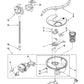 Whirlpool Dishwasher Diverter Motor - W10155344, Replaces: 8579252