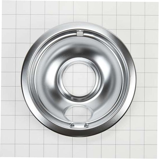Whirlpool Range, Oven & Cooktop 6 Inch Burner Drip Pan - W10196406RW, Replaces: 42143