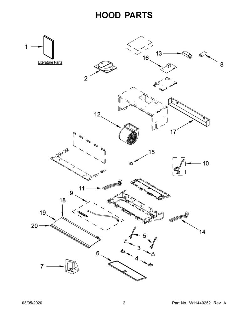 Whirlpool Range, Oven & Cooktop Capacitor - W10256657