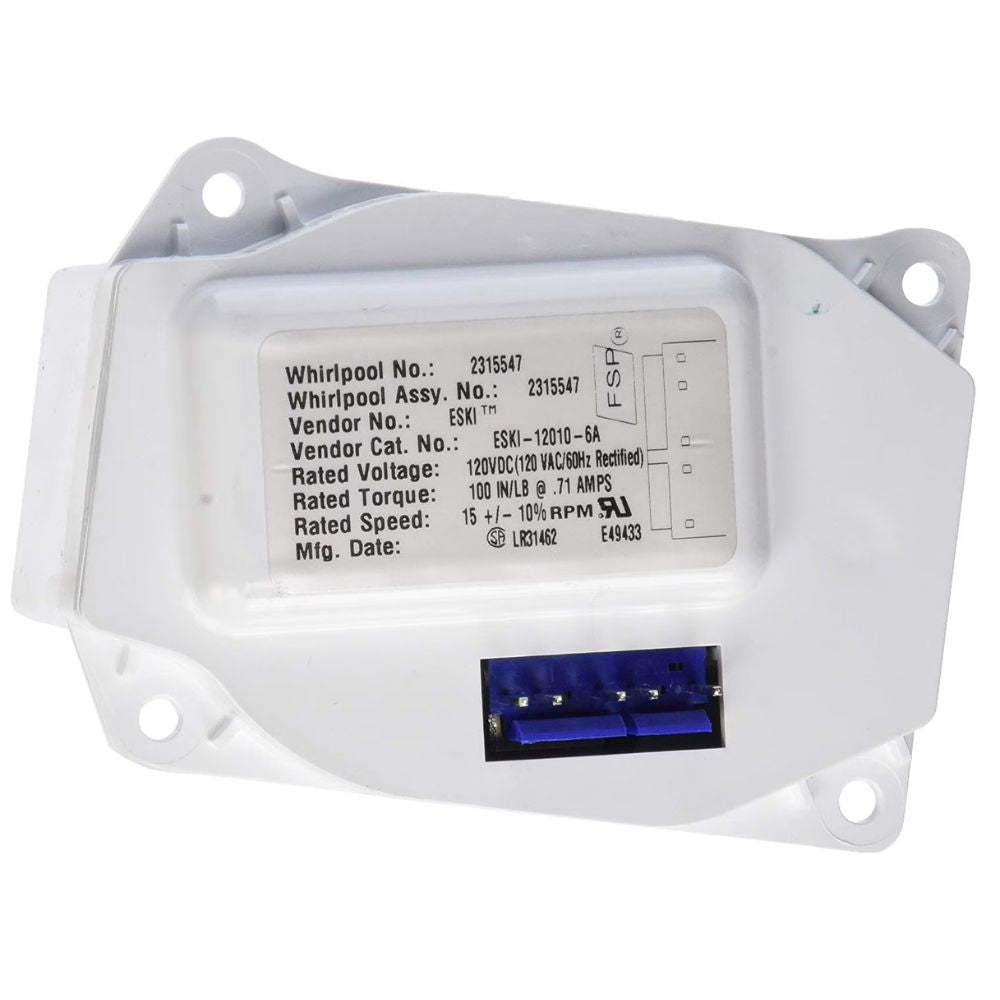 Whirlpool Refrigerator Auger Motor - W10271509