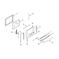 Whirlpool Range, Oven & Cooktop Door Vent Trim (Stainless) - W10335333
