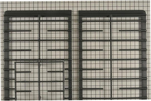 Whirlpool Range /Oven Grate Kit (Black) - W10338795, Replaces: 9763508CB