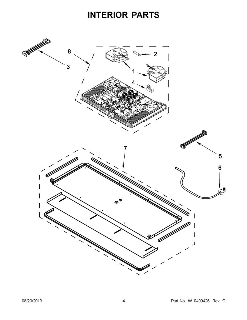 Whirlpool Range, Oven & Cooktop Range Wiring Harness - W10396611