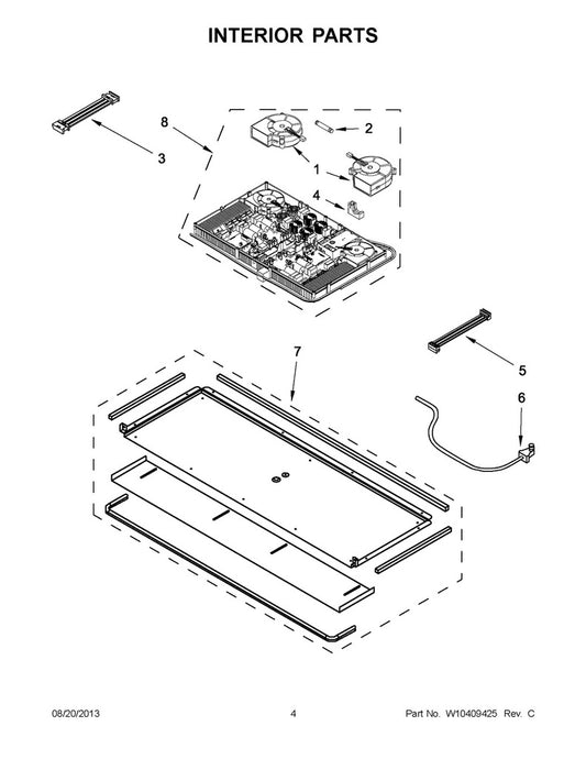 Whirlpool Range, Oven & Cooktop Range Wiring Harness - W10396611