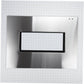 Whirlpool Microwave Outer Door Glass (Stainless) - W10401225, Replaces: 4452257