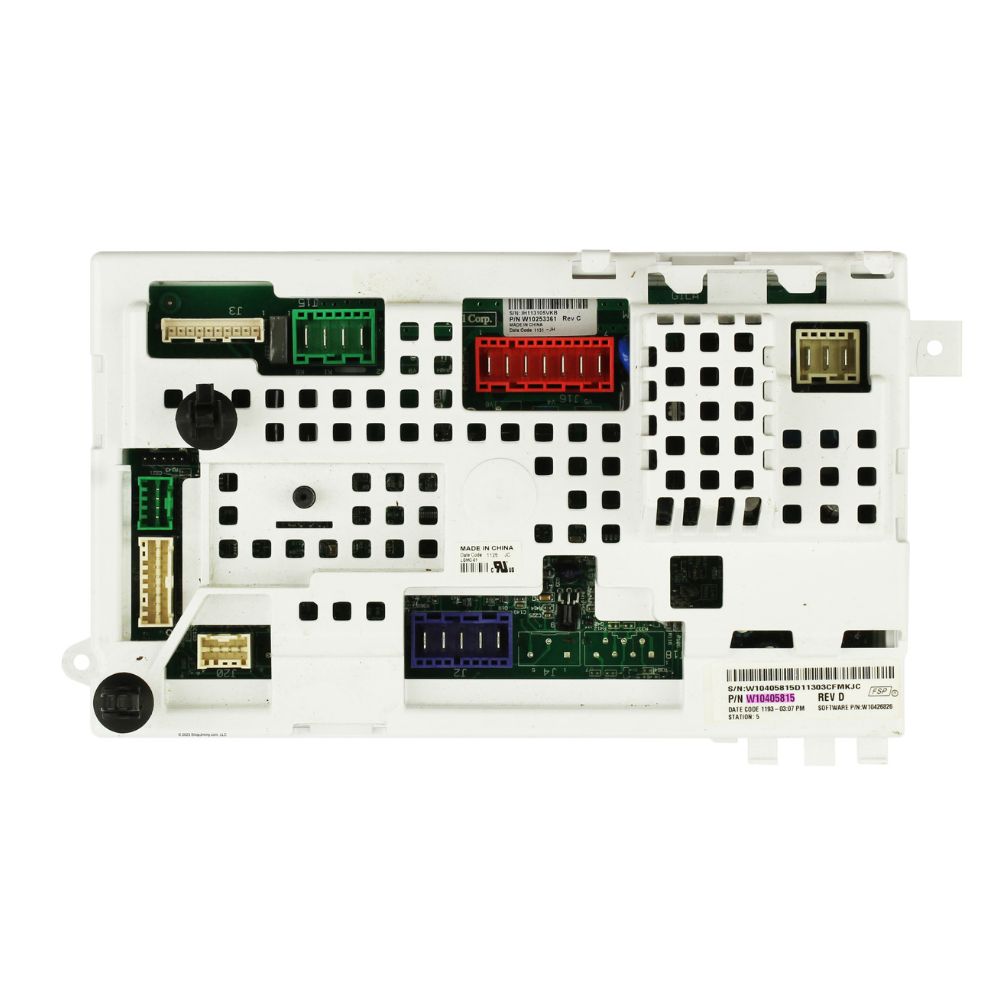 Whirlpool Washer Control Board - W10405815