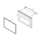 Whirlpool Refrigerator & Freezer Freezer Door Gasket (Gray) - W10443320, Replaces: 12683820AP
