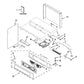 Whirlpool Microwave Control Panel - W10570025, Replaces: W10359763