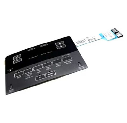 Whirlpool Refrigerator & Freezer Keyboard & Control Board Kit (Black) - W10776981, Replaces: W10164469