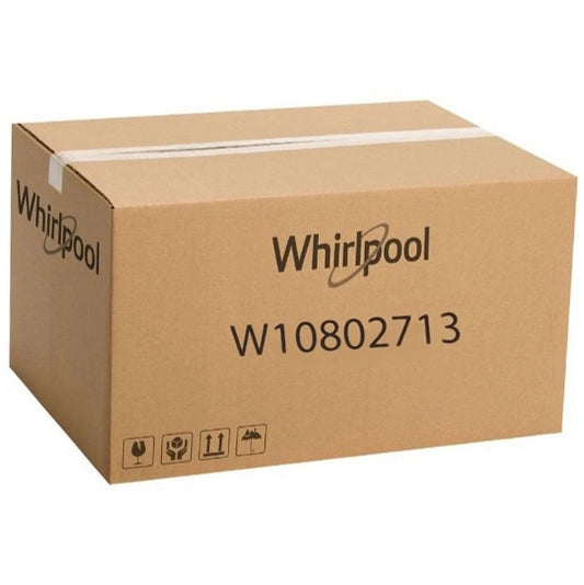 Whirlpool Refrigerator & Freezer Kickplate Grille (Black) - W10802713, Replaces: 2186882B