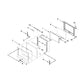 Whirlpool Range, Oven & Cooktop Oven Inner Door Glass - W10827059, Replaces: W10678524