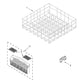 Whirlpool Dishwasher Silverware Basket - W10840140, Replaces: 8268747