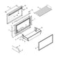 Whirlpool Refrigerator & Freezer Screw - W10851443, Replaces: 8281252