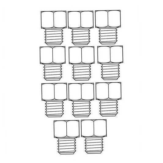 Whirlpool Range, Oven & Cooktop LP Conversion Kit - W10853432, Replaces: W10676662
