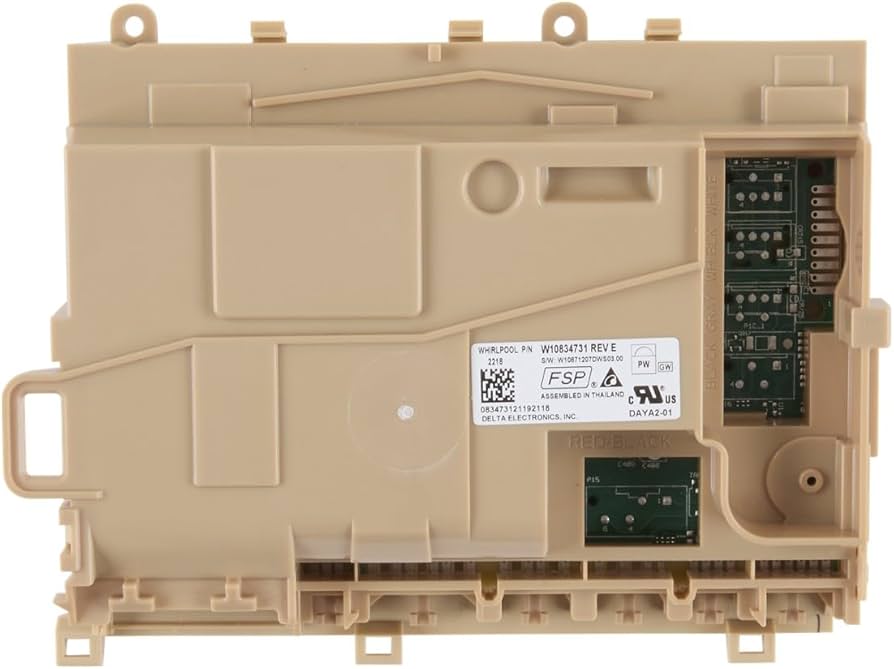 Whirlpool Dishwasher Control Board - W10906422