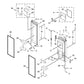 Whirlpool Refrigerator & Freezer Door Gasket - W10917312, Replaces: W10798099