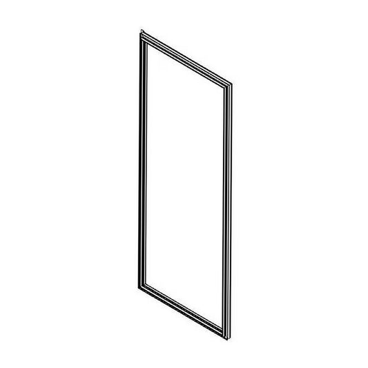 Whirlpool Refrigerator & Freezer Door Gasket - W10917313, Replaces: W10798100