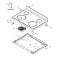 Whirlpool Range, Oven & Cooktop Radiant Surface Element (2500W) - W11047722, Replaces: 8273992