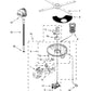 Whirlpool Dishwasher Lower Wash Arm - W11101428, Replaces: W10406822