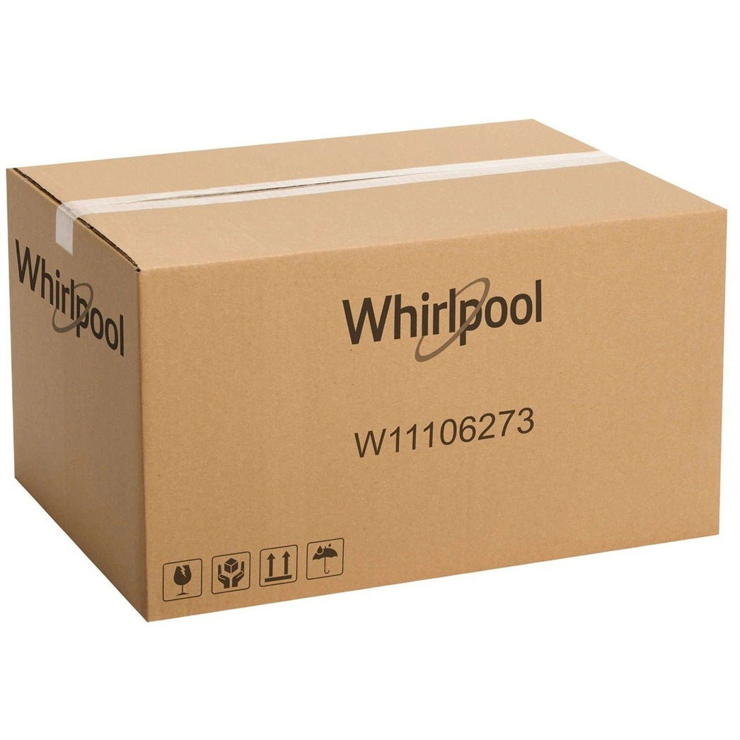 Whirlpool Range, Oven & Cooktop Outer Door Glass (Stainless) - W11106273, Replaces: W10864214