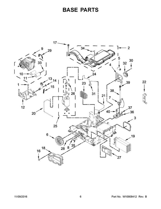 Whirlpool Dryer Float Switch - W11110114, Replaces: W10608846