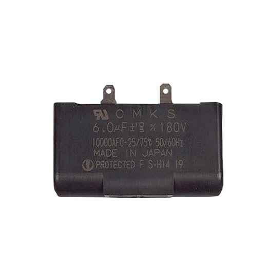 Whirlpool Refrigerator Run Capacitor - W11123481 Replaces: 4344837