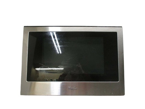 Whirlpool Range, Oven & Cooktop Outer Door Glass (Stainless) - W11219379, Replaces: W10851726