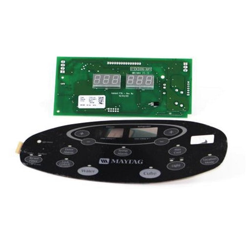 Whirlpool Refrigerator & Freezer Touchpad and Control Board - W11221359, Replaces: 12999401B