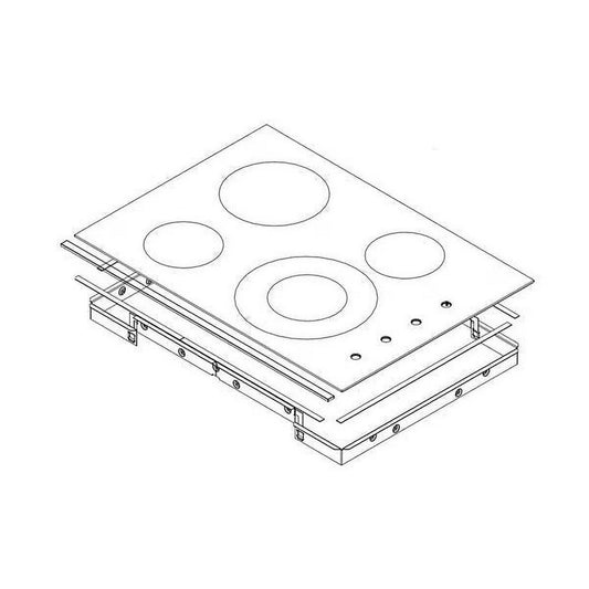 Whirlpool Range, Oven & Cooktop Cooktop - W11223301, Replaces: W11120971