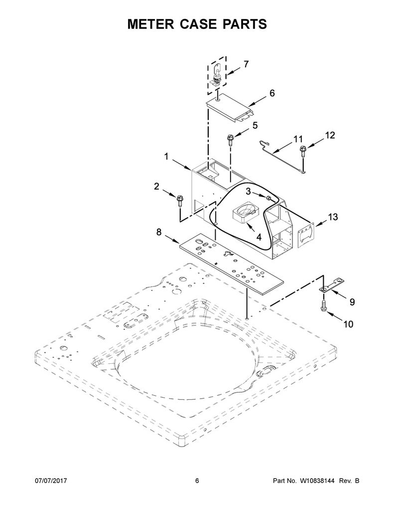 Whirlpool Dryer Access Panel - W11283272, Replaces: 372510