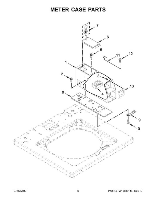 Whirlpool Dryer Access Panel - W11283272, Replaces: 372510
