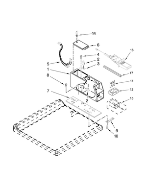 Goulotte à pièces pour sèche-linge Whirlpool - W11312196, remplace : W10198126