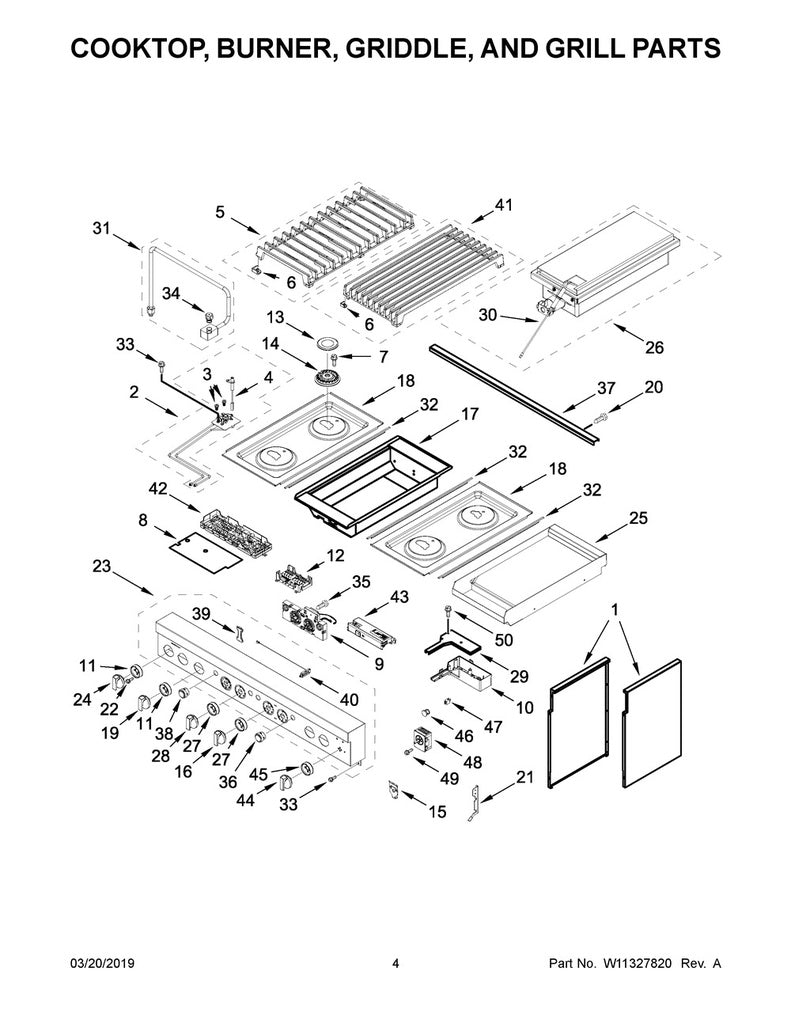 Whirlpool Range, Oven & Cooktop Control Board - W11317944, Replaces: W11100270