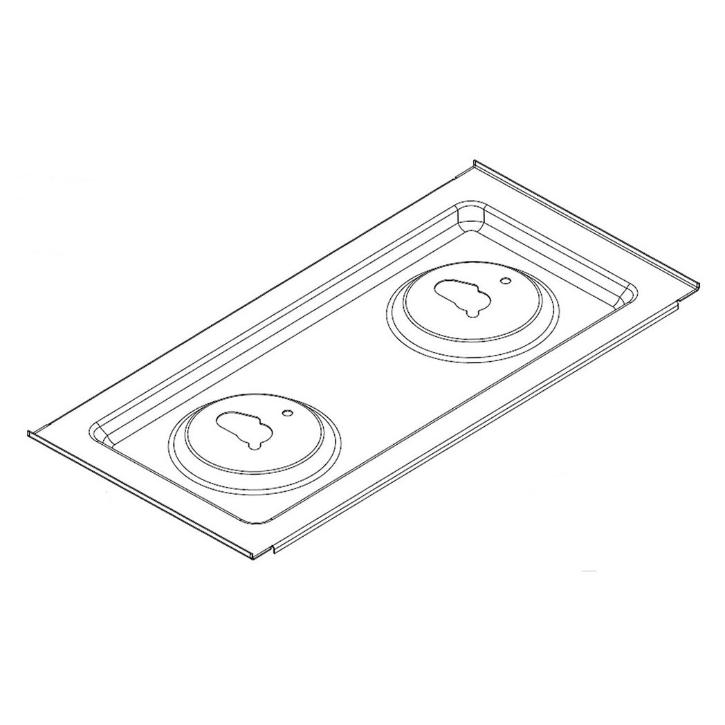 Whirlpool Range, Oven & Cooktop Cooktop - W11344761, Replaces: W11038248