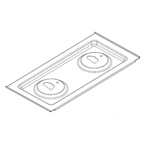 Whirlpool Range /Oven Cooktop - W11344761, Replaces: W11038248
