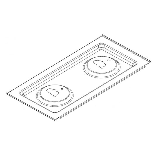 Whirlpool Range, Oven & Cooktop Cooktop - W11344761, Replaces: W11038248