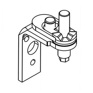 Whirlpool Refrigerator Door Hinge and Cam - W11399415, Replaces: W11097327
