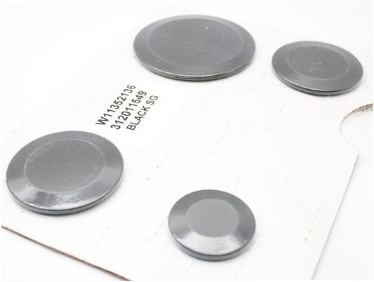 Whirlpool Range, Oven & Cooktop Surface Burner Cap - W11436988, Replaces: W11352136