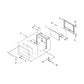 Whirlpool Range, Oven & Cooktop Inner Door Glass - W11455100, Replaces: W11368485