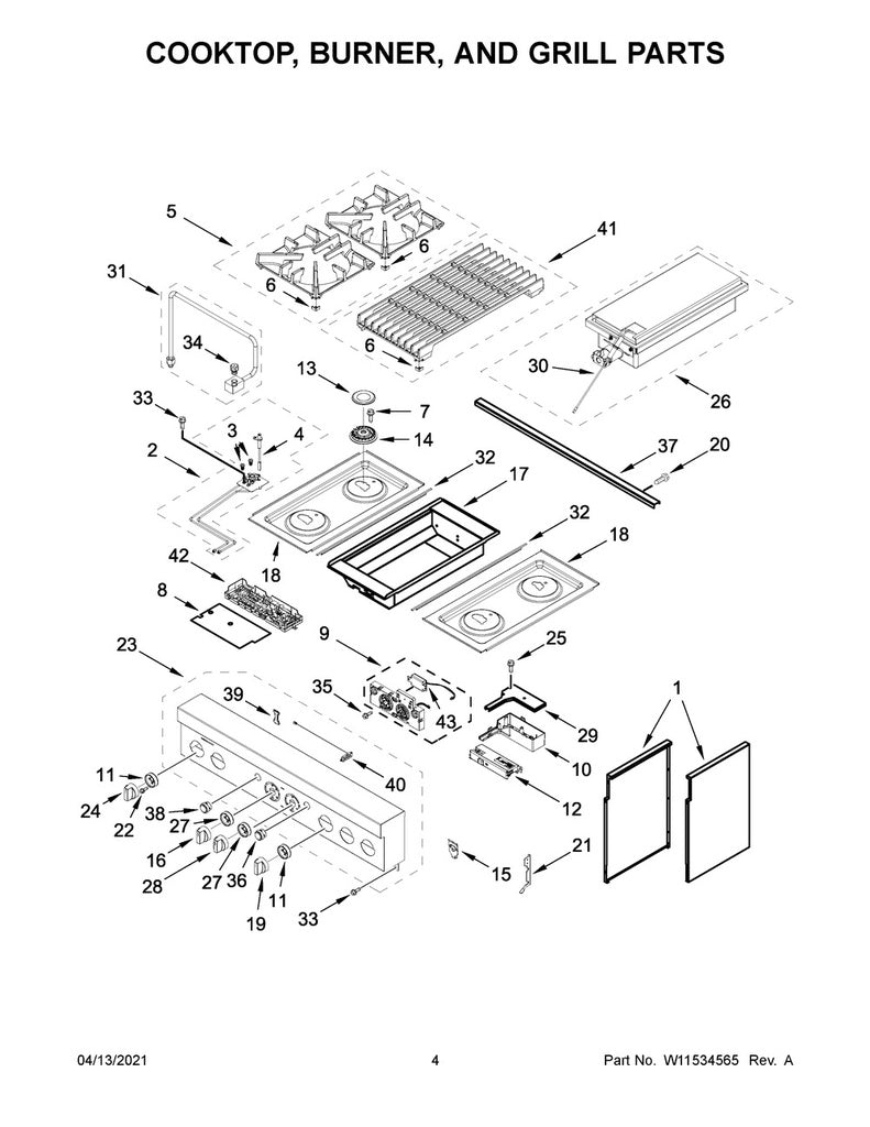 Whirlpool Range, Oven & Cooktop Range Electronic Control Board - W11492269