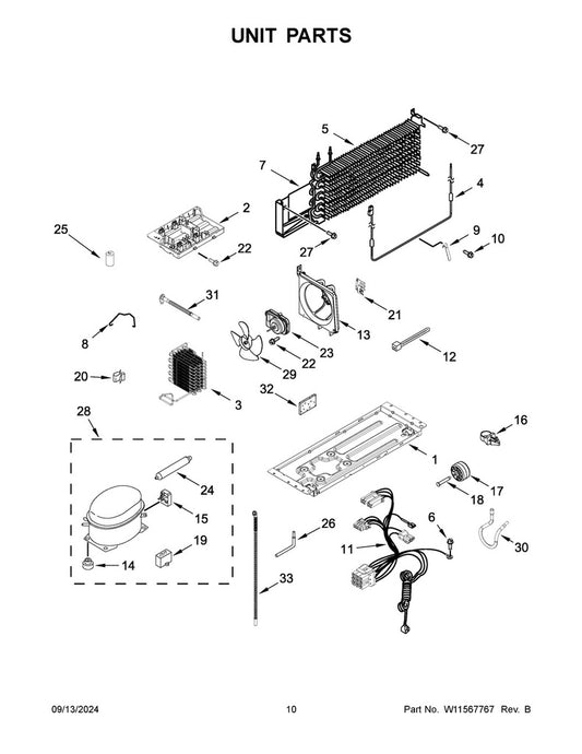 Whirlpool Refrigerator & Freezer Lokring Coupler (Discharge Tube to Condenser, 5mm) - W11506623, Replaces: W10891058