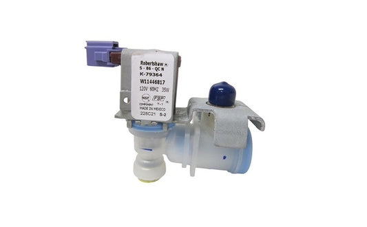 Whirlpool Refrigerator & Freezer Water Inlet Valve - W11519244, Replaces: W11446817